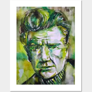 EMIL CIORAN watercolor portrait .3 Posters and Art